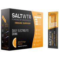 SaltWTR Wild Orange - Sugar-free Electrolytes - Immune Support Hydration - 40 pack